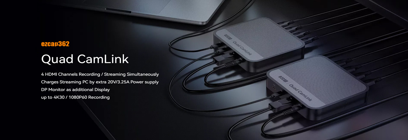 ezcap 362 Quad CamLink