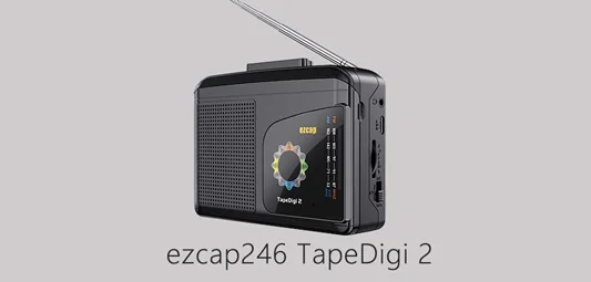 ezcap 246 Tape Digi 2 USB Cassette Coverter