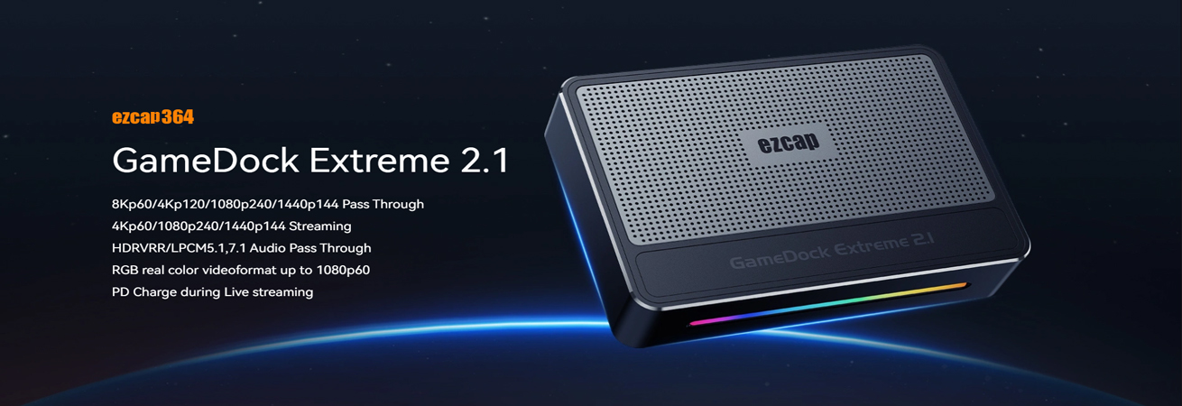 ezcap 364 GameDock Extreme 2.1