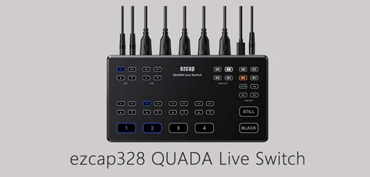 ezcap 328 Quada Live Switch