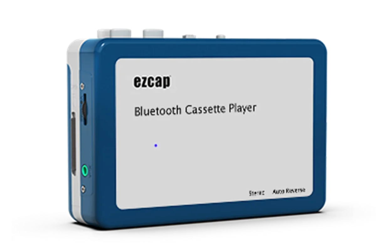 پلیر نوار کاست بلوتوث ایزد کپ ezcap 215 Bluetooth Cassette Player